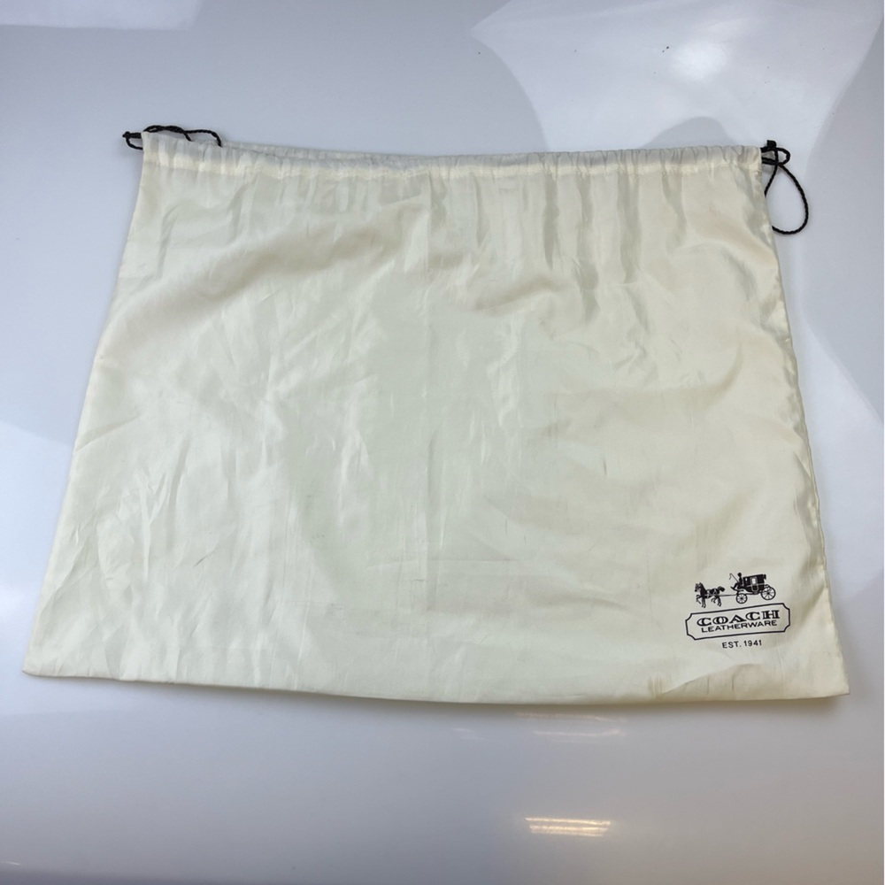 Coach Cream Dust Bag N240-6